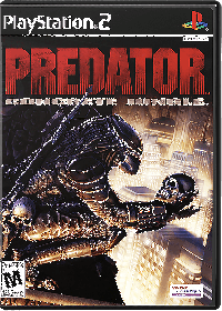 Predator Concrete Jungle Playstation 2 US box art